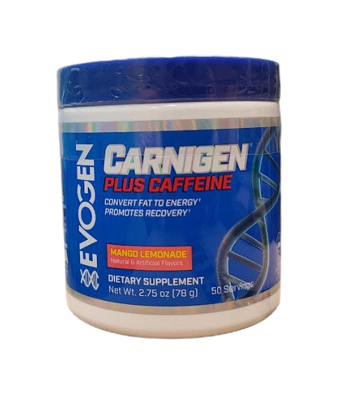 Evogen Carnigen Plus kofeīns un mango limonāde – 78 g