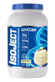 Evogen IsoJect, vaniļas pāksts garša – 750 g