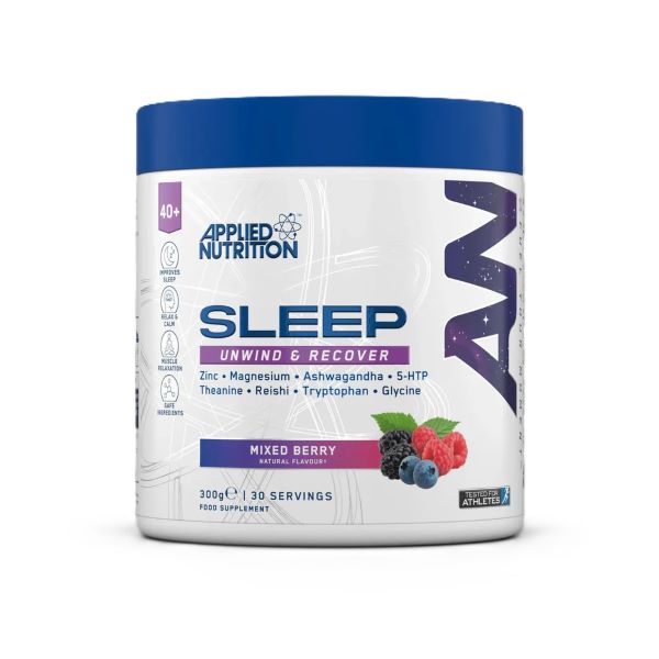 Applied Nutrition Agewell 40+ Sleep, jauktas ogas – 300 g