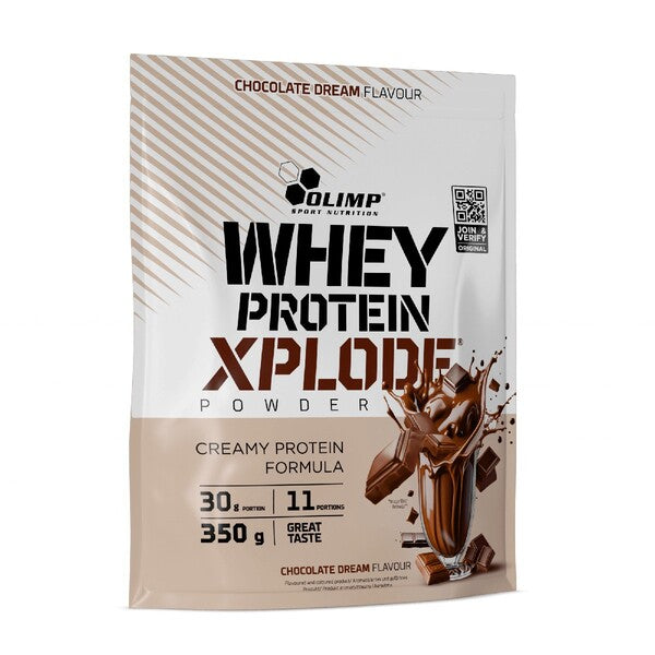 Olimp Nutrition sūkalu olbaltumvielas Xplode, šokolādes garša - 350 g