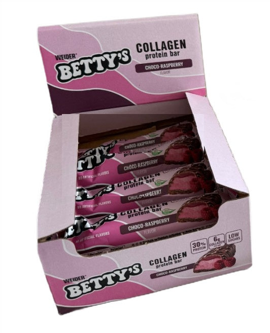 Weider Betty Collagen Protein Bar, šokolāde - avenes - 12 x 50 g