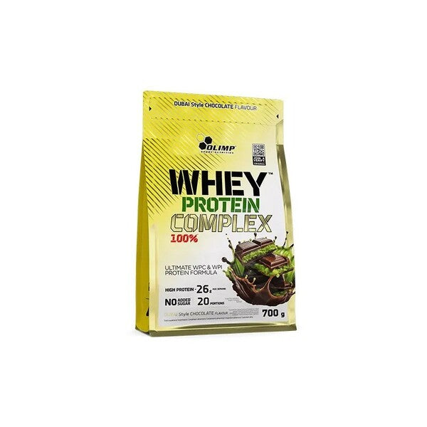 Olimp Nutrition sūkalu olbaltumvielu komplekss 100%, Dubai Style šokolāde – 700 g