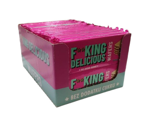 Allnutrition Fitking garšīgas vafeles ar kakao – 32 x 80 g