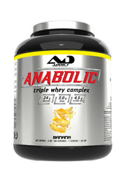 Addict Sport Nutrition anaboliskais trīskāršais sūkalu komplekss, banāns - 2000 g