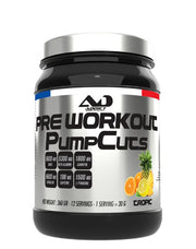 Addict Sport Nutrition pirms treniņa Pump Cuts, tropu, 360 g