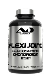 Addict Sport Nutrition Flexi Joint glikozamīns un hondroitīns MSM – 90 kapsulas