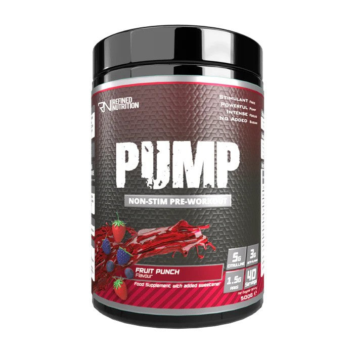 Refined Nutrition Pump nestimulējošs augļu garšas pastiprinātājs – 500 g
