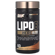 Nutrex Lipo - 6 Black Hers īpaši koncentrēts ar kofeīnu – 60 kapsulas