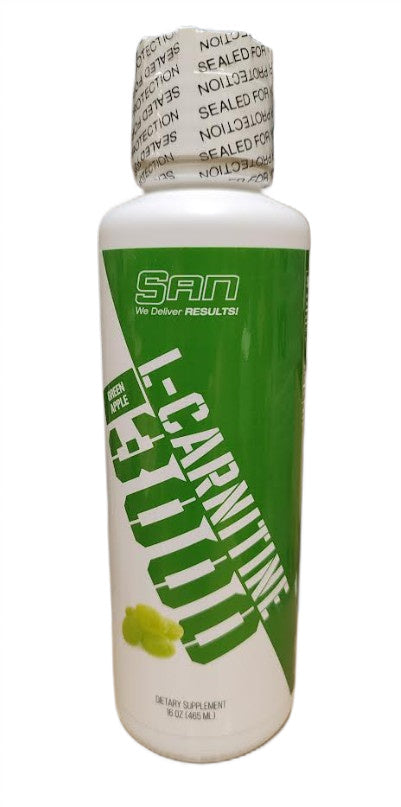 SAN L-karnitīns 3000, zaļais ābols - 465 ml.