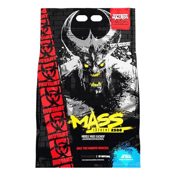 Mutant Mutant Mass Extreme 2500, vaniļas saldējums - 9070 g