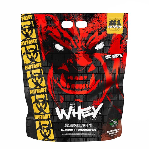 Mutant Mutant sūkalu proteīns, trīskāršās šokolādes garša - 4540 g