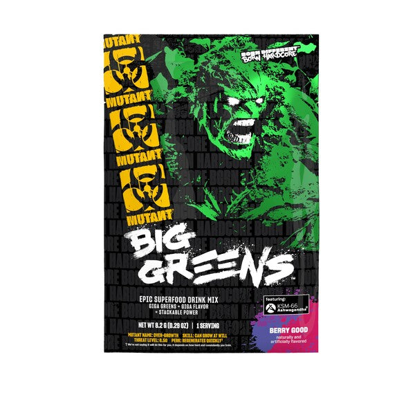 Mutant Big Greens, ogu garša – 8 g (1 porcija)