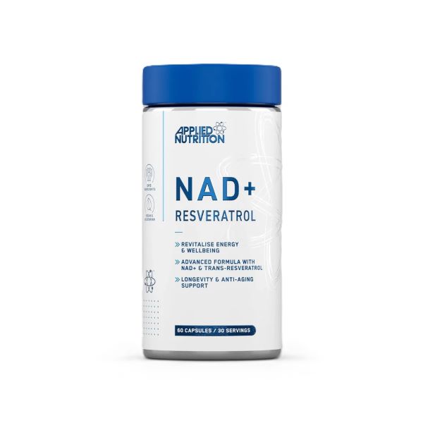 Applied Nutrition NAD+ Resveratrols – 60 kapsulas
