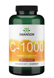 Swanson C - 1000 C vitamīns ar mežrozīti, 1000 mg – 90