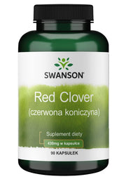 Swanson sarkanais āboliņš (Red Clover), 430 mg - 90 kapsulas