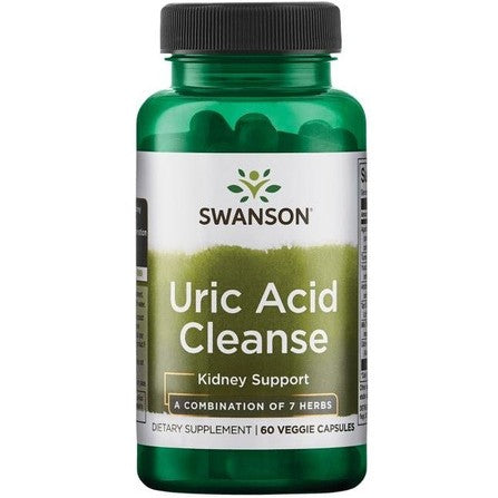 Swanson urīnskābes attīrītājs – 60 kapsulas