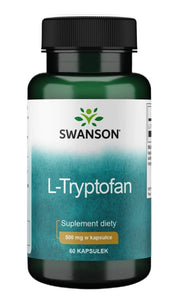 Swanson L-triptofāns, 500 mg – 60 kapsulas