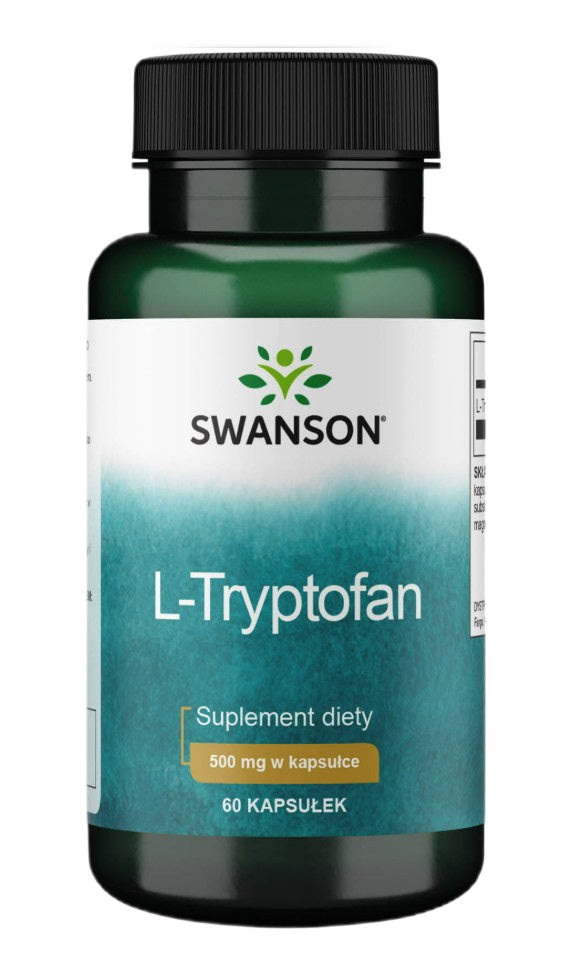 Swanson L-triptofāns, 500 mg – 60 kapsulas