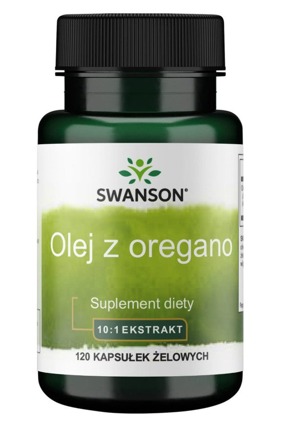 Swanson Oregano eļļa 10:1 ekstrakts – 120 želejas kapsulas