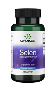 Swanson Selēns L - Selēnmetionīns, 100 µg – 200 kapsulas