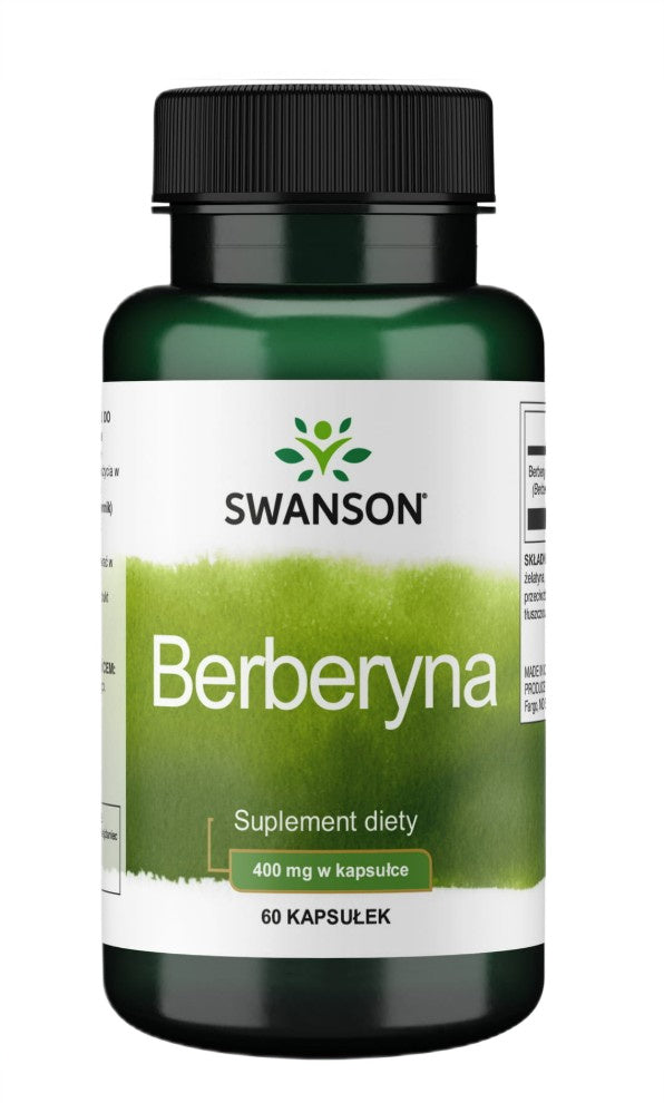 Swanson Berberīns, 400 mg – 60 kapsulas