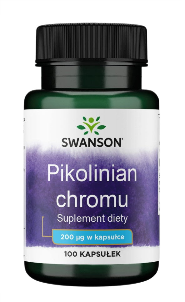 Swanson Hroma Pikolināts, 200 mcg – 100 kapsulas