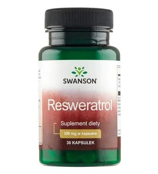 Swanson Resveratrol, 250 mg – 30 kapsulas