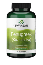 Swanson sieramoliņš (grieķu-grieķu-fenugreek), 610 mg – 90 kapsulas
