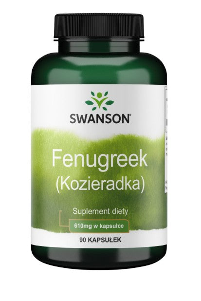 Swanson sieramoliņš (grieķu-grieķu-fenugreek), 610 mg – 90 kapsulas