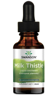 Swanson Milk Thistle šķidrais ekstrakts (marianus carduus) – 29,6 ml.