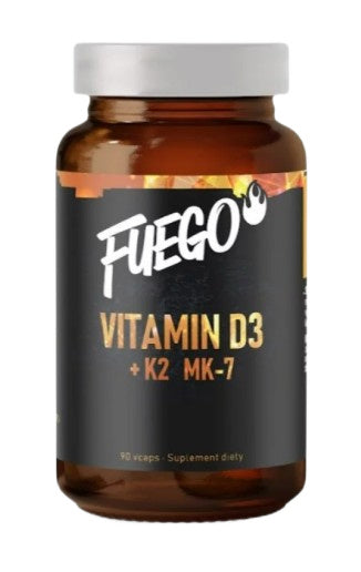 Fuego D3+K2 MK-7 vitamīni – 90 kapsulas