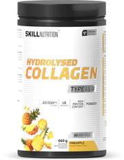 Skill Nutrition hidrolizēts I un III tipa kolagēns ar ananasiem – 660 g