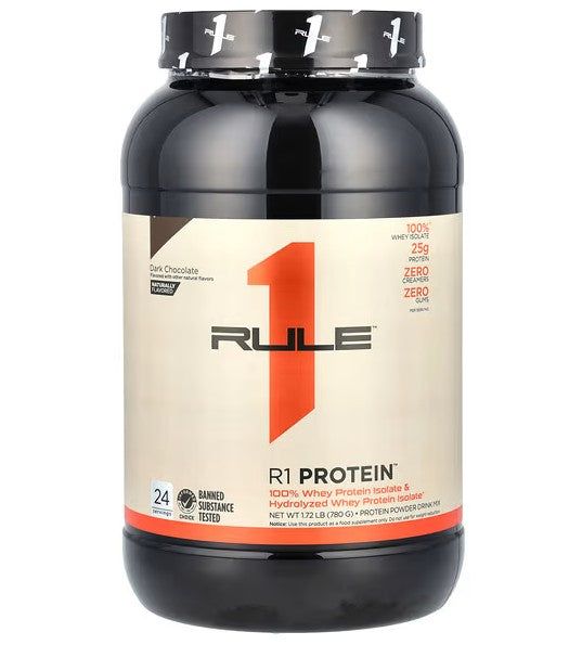 Rule One R1 proteīna šokolāde, tumšās šokolādes garša - 780 g