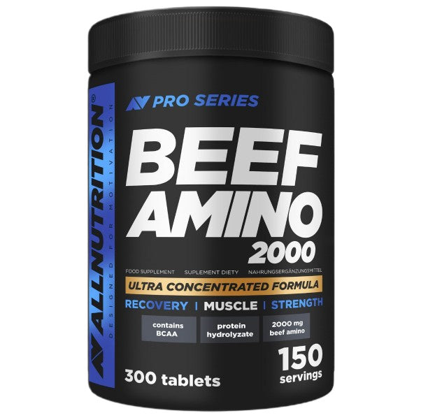 Allnutrition liellopu gaļas aminoskābes 2000 – 300 tabletes