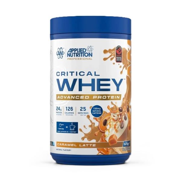 Applied Nutrition Critical Whey, karameļu latte – 825 g