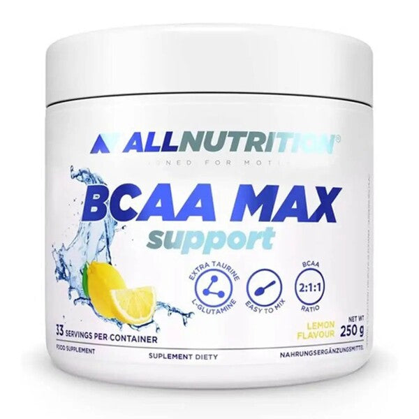 Allnutrition BCAA Max Support, citronu garša - 250 g