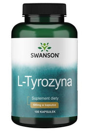 Swanson L-tirozīns, 500 mg – 100 kapsulas