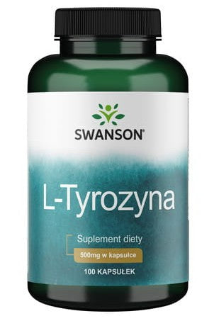 Swanson L-tirozīns, 500 mg – 100 kapsulas