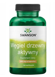 Swanson Aktīvā kokogle, 260 mg – 120 kapsulas