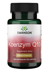 Swanson Koenzīms Q10, 100 mg – 100 kapsulas