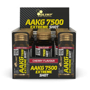 Olimp Nutrition AAKG 7500 Extreme Shot, ķiršu garša - 9 x 25 ml.