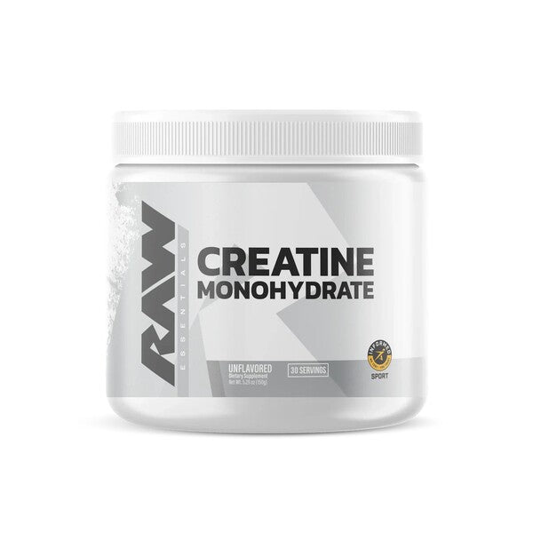 Raw Nutrition kreatīna monohidrāts, bez garšas - 150 g