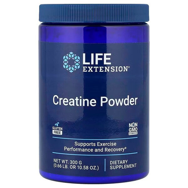 Life Extension kreatīna pulveris - 300 g