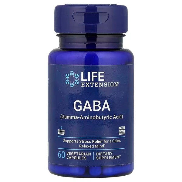 Life Extension Gaba 60 – 60 kapsulas