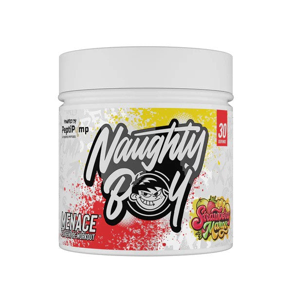 Naughty Boy Menace V2, zemeņu un mango garša – 210 g