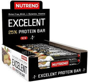 Nutrend Excelent 25 % proteīna batoniņš dubults, ar citronu, biezpienu un avenēm un dzērvenēm – 18 x 85 g