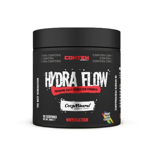 Conteh Sports Hydra Flow, ar košļājamu konfekšu garšu - 300 g