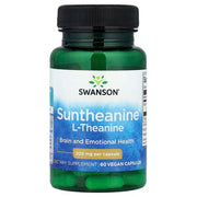 Swanson Suntheanine L-teanīns, 200 mg – 60 kapsulas