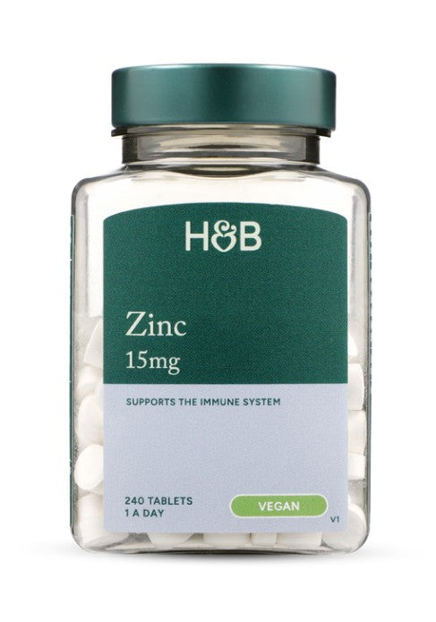 Holland & Barrett cinks, 15 mg – 240 tabletes