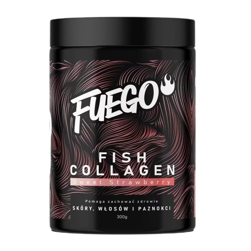 Fuego zivju kolagēns ar saldo zemeņu garšu – 300 g